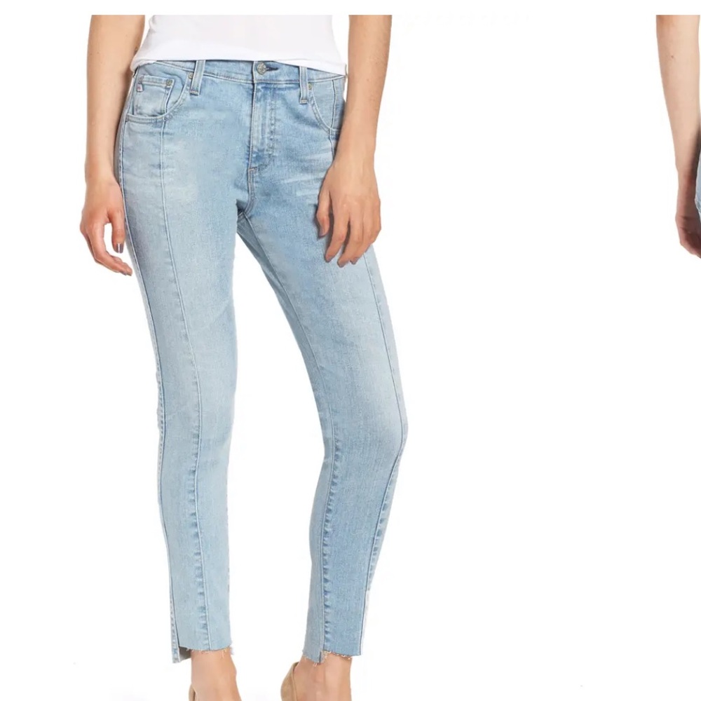 AG Farrah high rise skinny ankle
